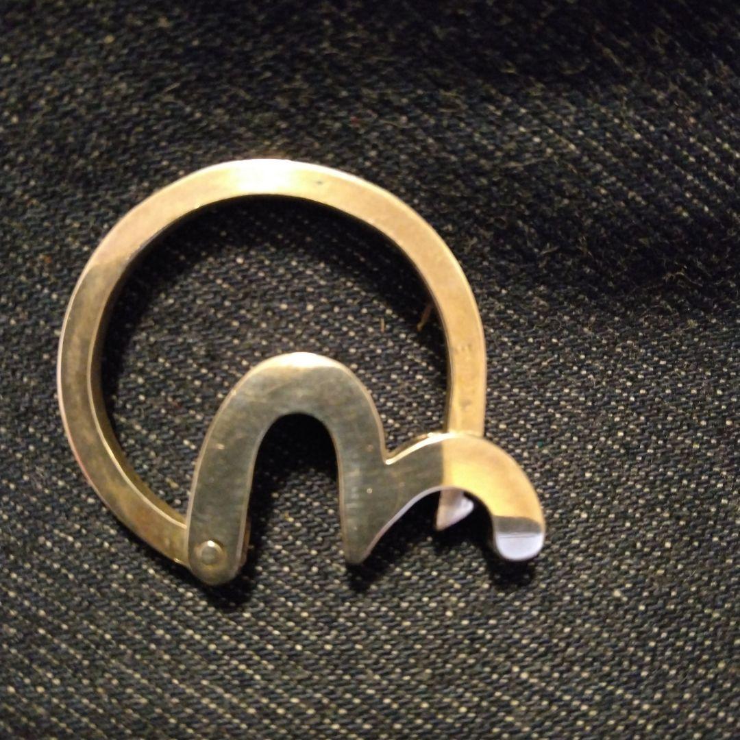 EVISU キーホルダー　デツドストツク　SILVER 製