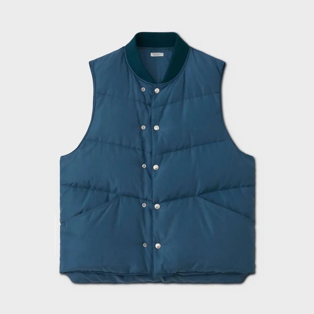 ジャケット・アウター PHIGVEL MOUNTAINEER DOWN VEST CERULEAN 2