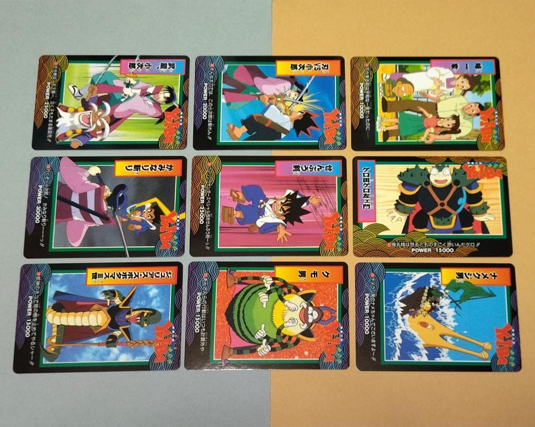 ゴ*ト様 ３６枚ノーマルコンプ 剣勇伝説ヤイバ アマダ ＰＰカード 当時もの Y