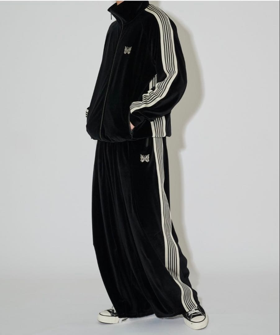 パンツ Needles H.D. Track Pant- C/PE Velour