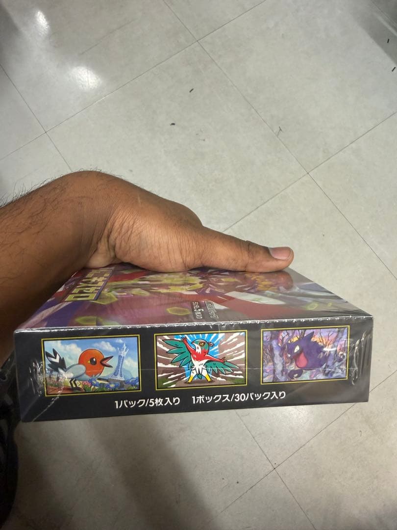 ポケモンカードゲーム ムニキスゼロ 3 box srink wraped