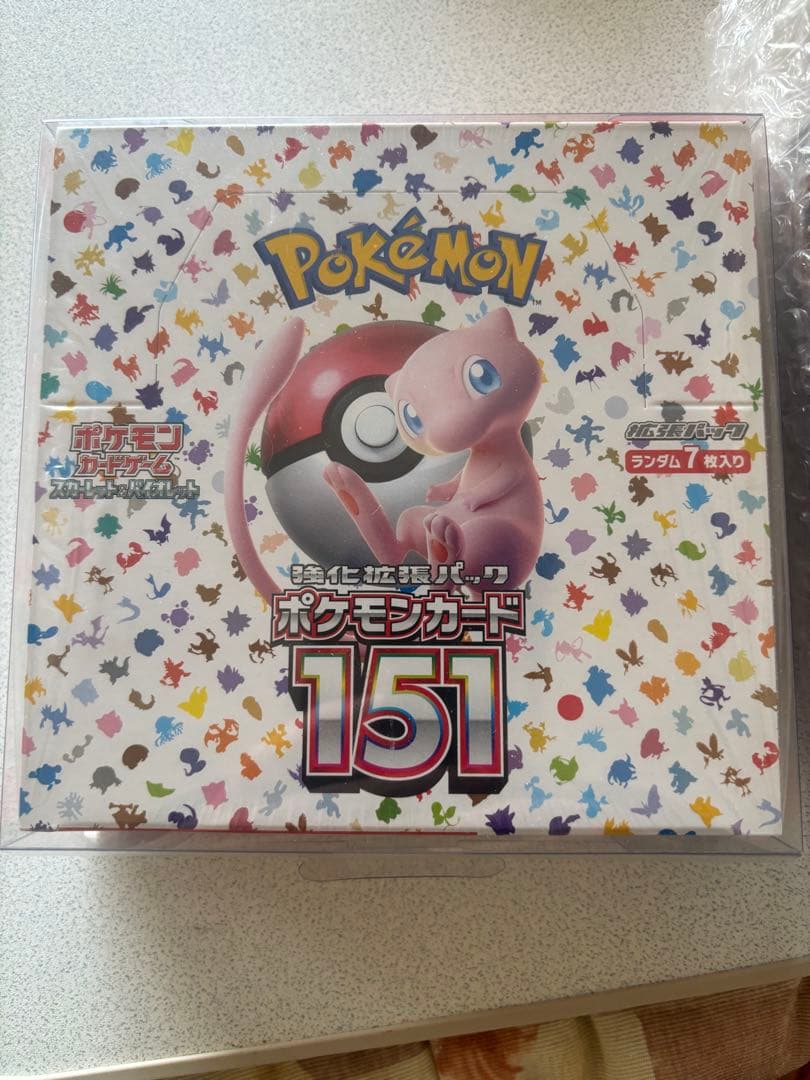 ポケモンカード151 テラフタルフェスex ボックス　未開封　シュリンク付き