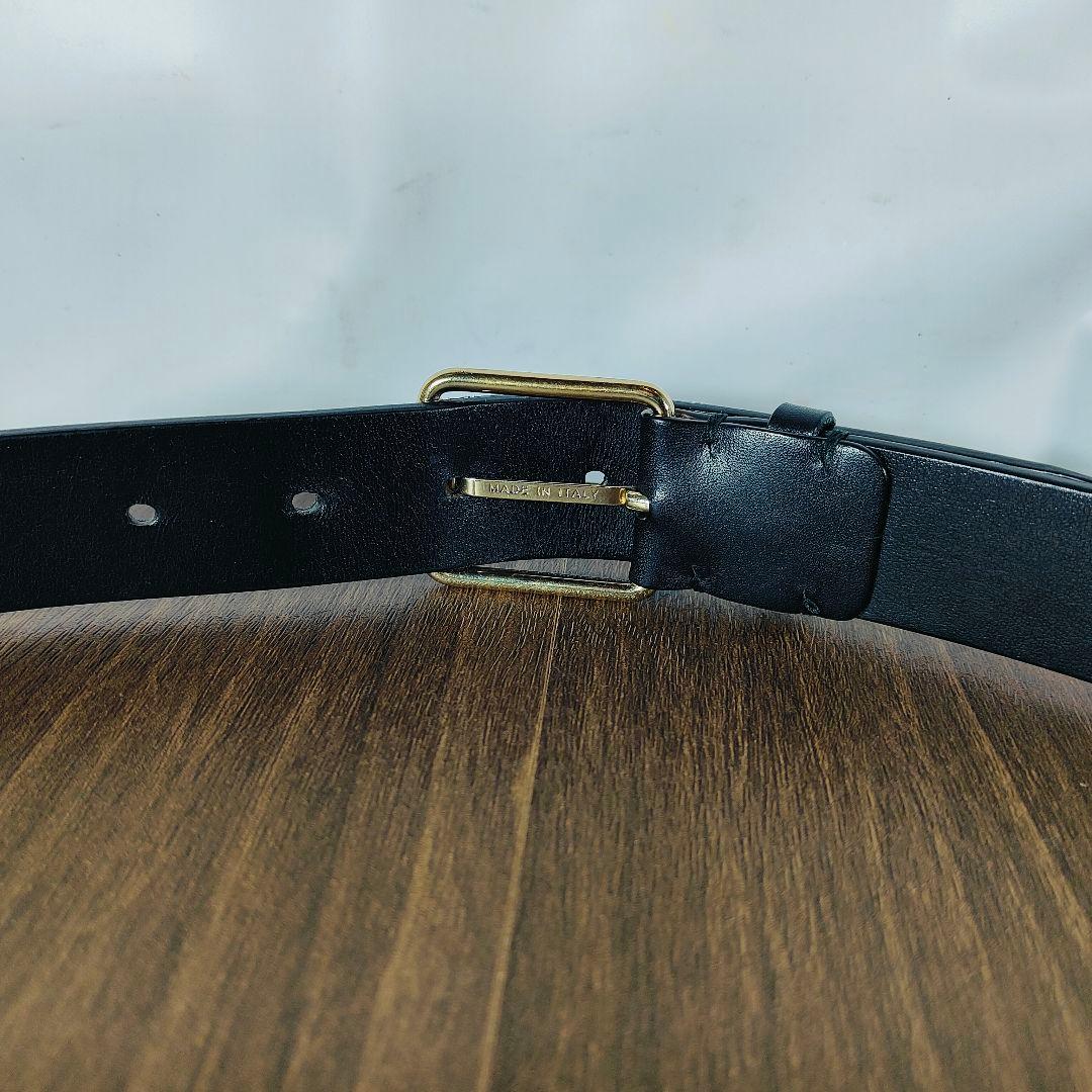 【極美品】JIL SANDER イタリア製　高級ドレスベルト　最高級ラインベルト