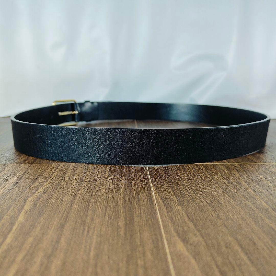 【極美品】JIL SANDER イタリア製　高級ドレスベルト　最高級ラインベルト