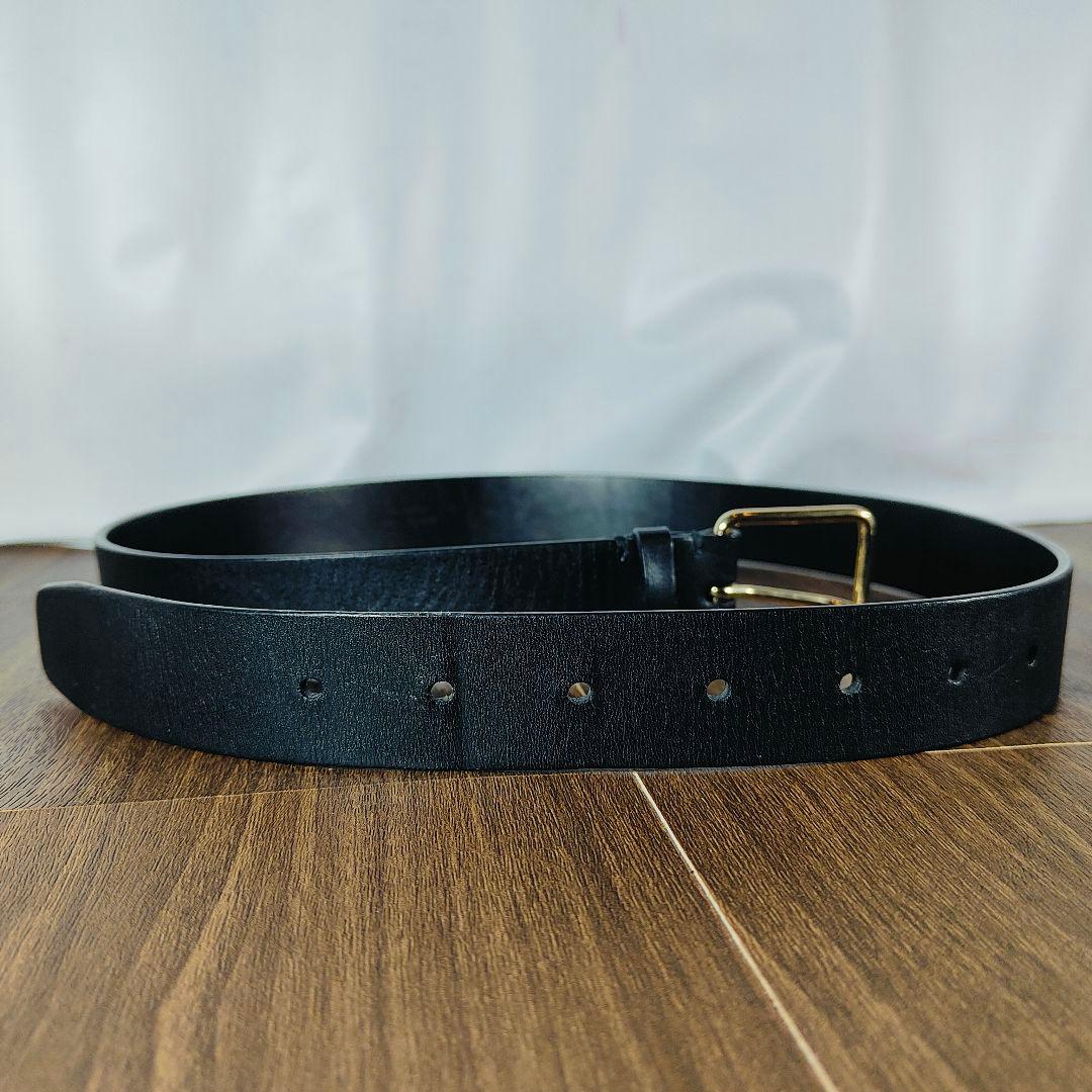 【極美品】JIL SANDER イタリア製　高級ドレスベルト　最高級ラインベルト
