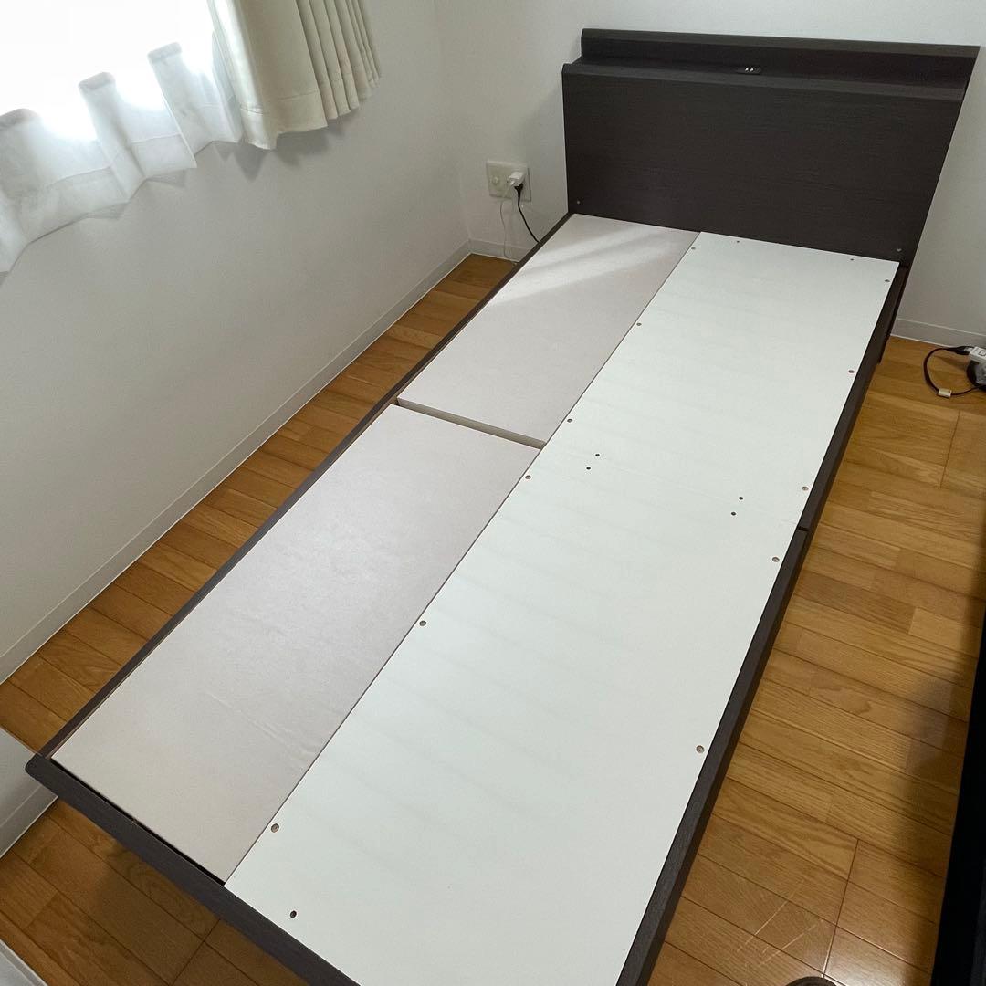 【送料込み】ニトリ　シングルベッドフレーム　カイト2 深型