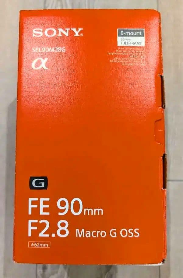 レンズ(単焦点) SONY FE 90mm F2.8 Macro G OSS SL90M28G
