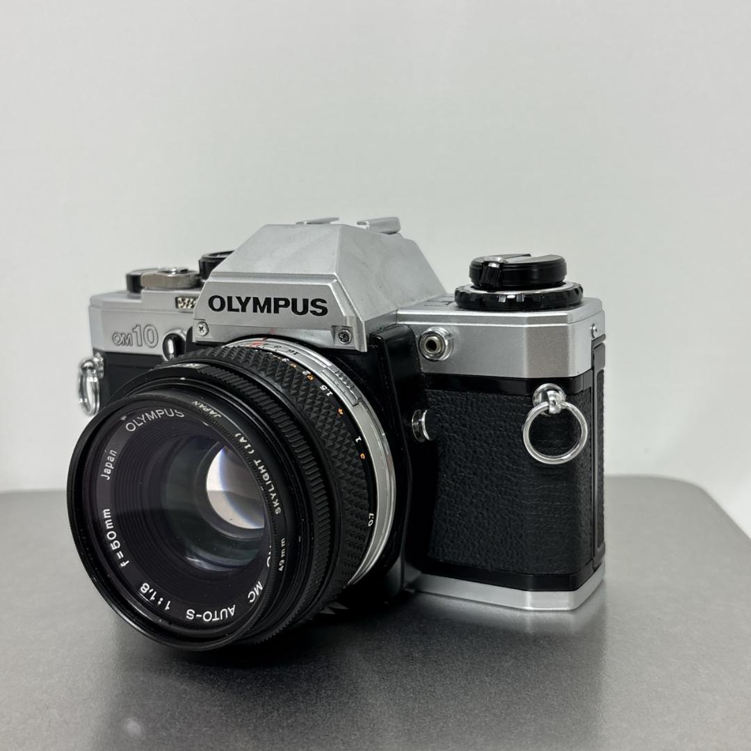 OLYMPUS OM-10 フィルム一眼レフカメラ 動作確認OK