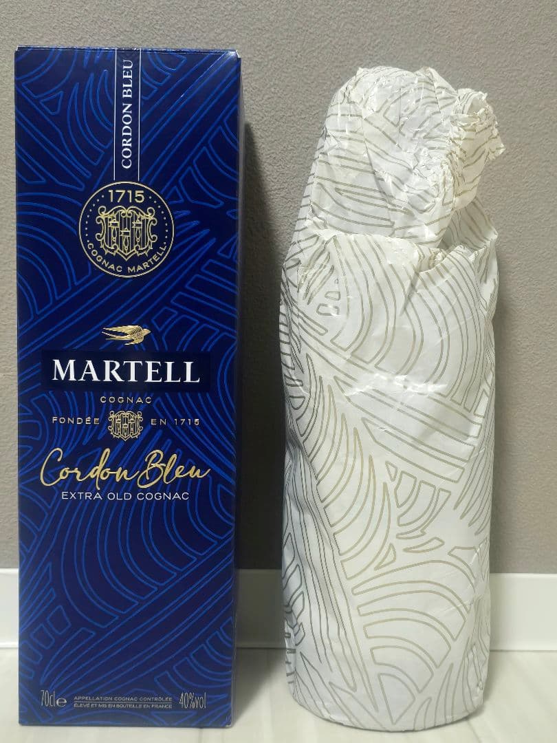 (箱付き)MARTELL Cordon Bleu 1715 コニャック 未開封