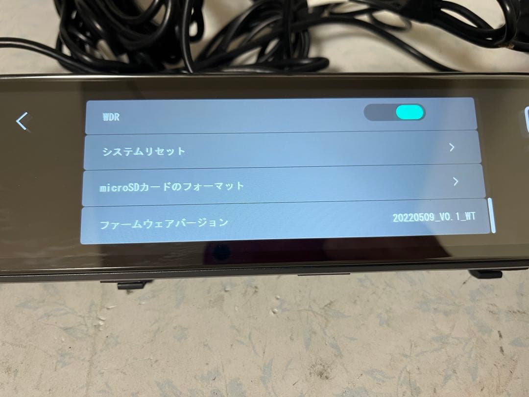 ミラー型ドライブレコーダー 商品コード : AN-R107