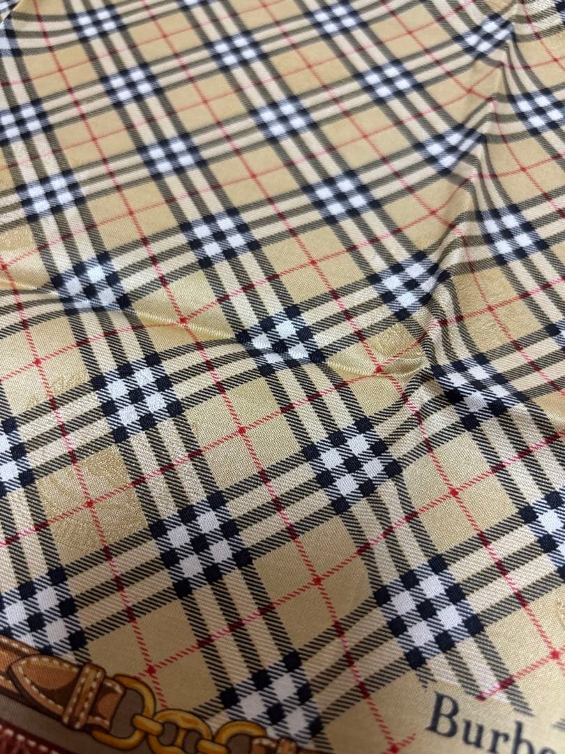 H*a様 シルク&コットンBurberrys チェック柄 ハンカチ 5点セット