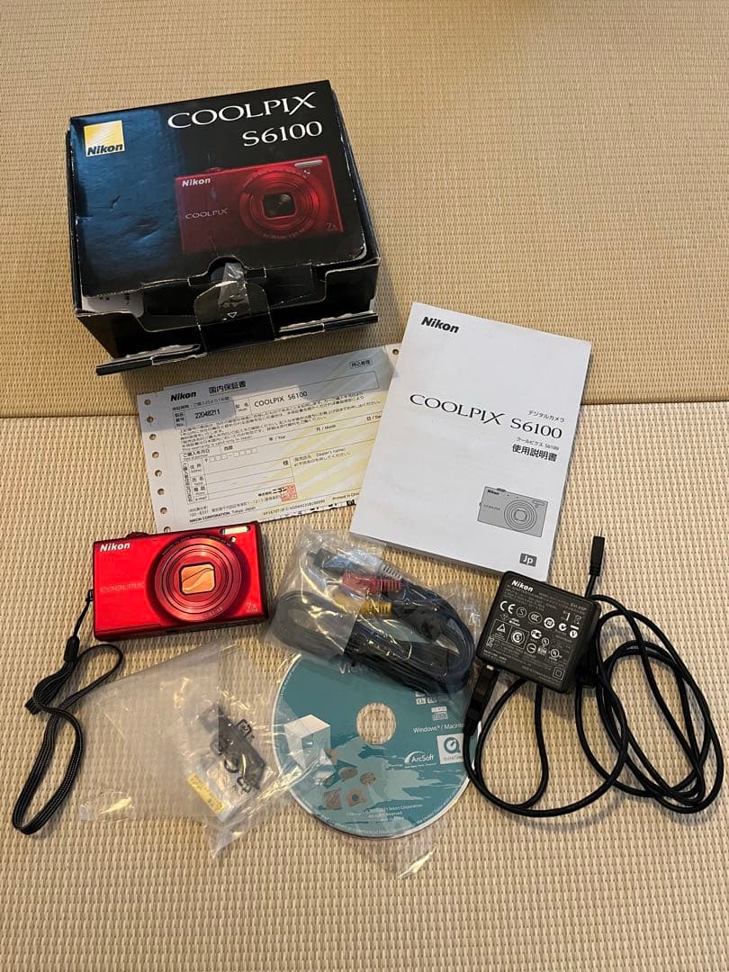 Nikon COOLPIX S6100 レッド