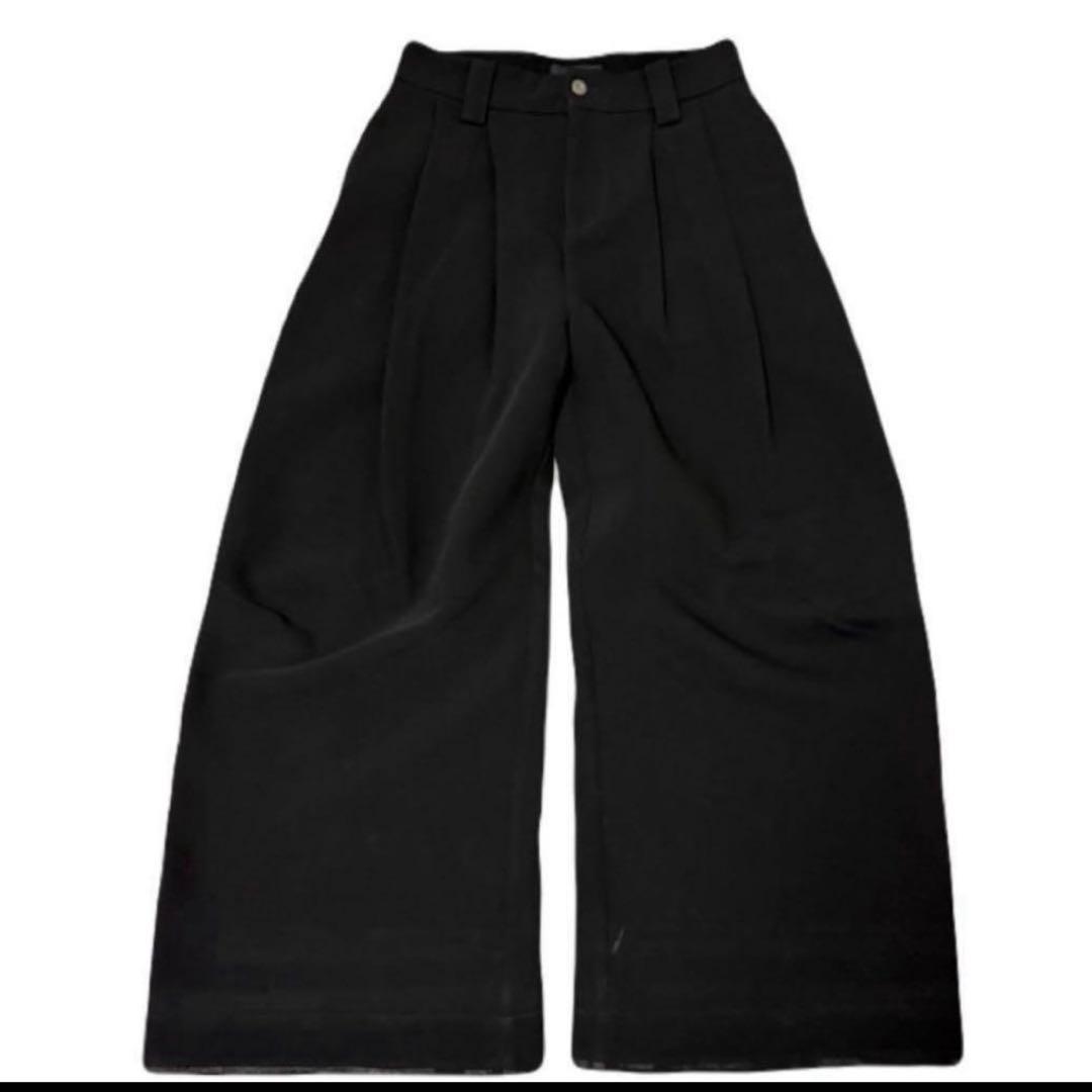 BAOVICTO Pleated wide pants 変形ワイドスラックス