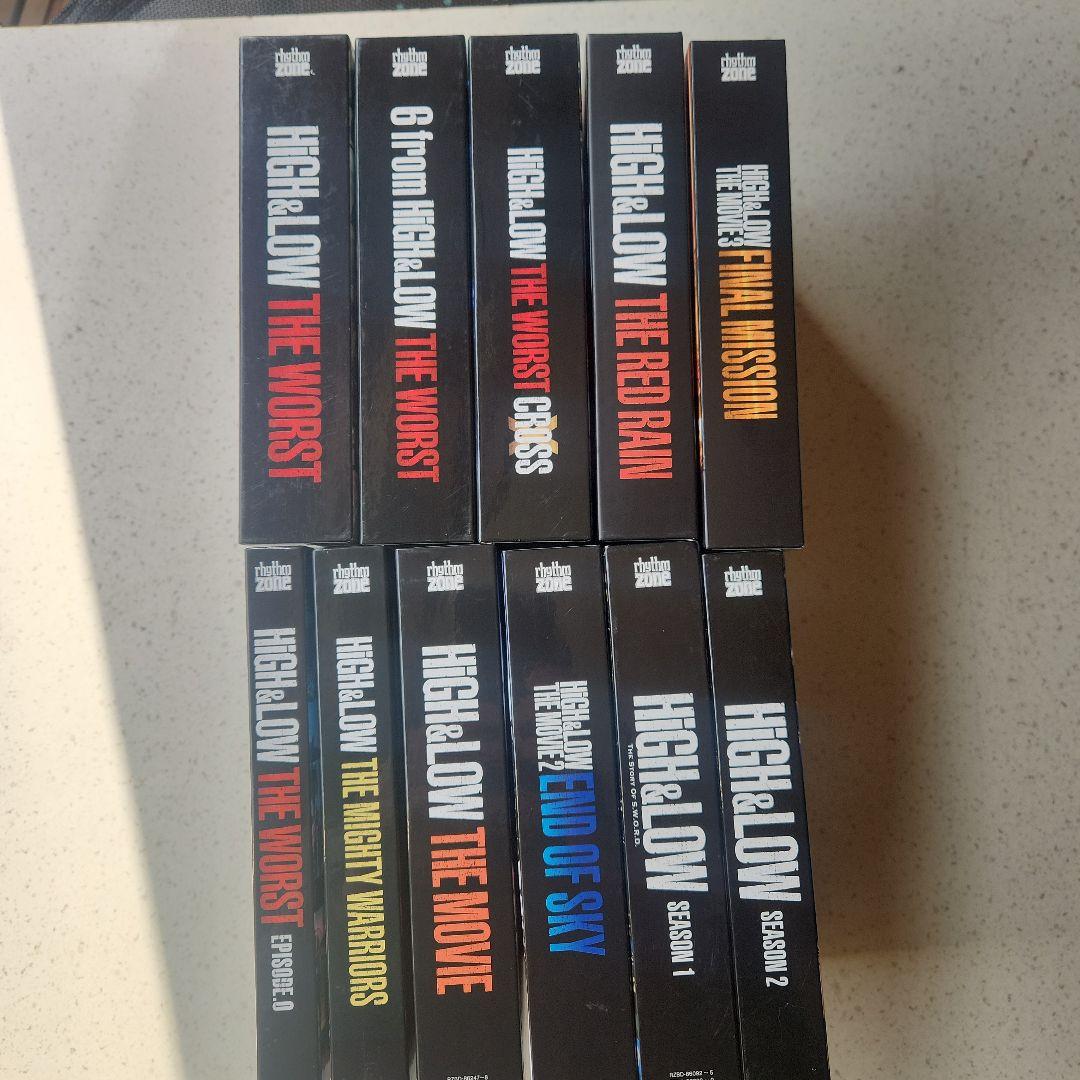 HIGH&LOW DVD セット