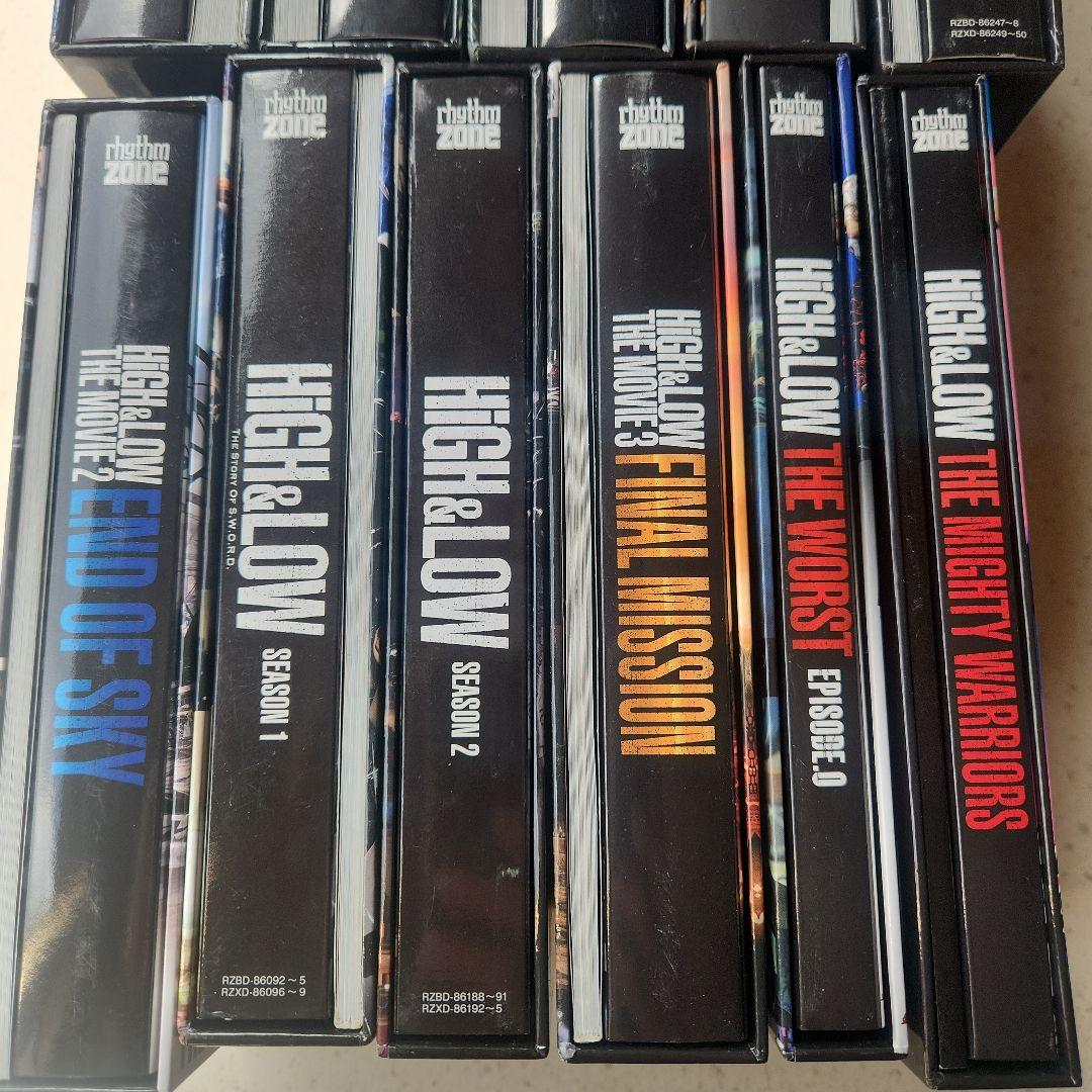 HIGH&LOW DVD セット