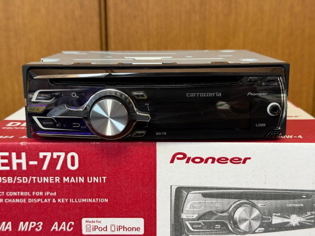 カロッツェリア カーAV/AVメインユニット DEH-770