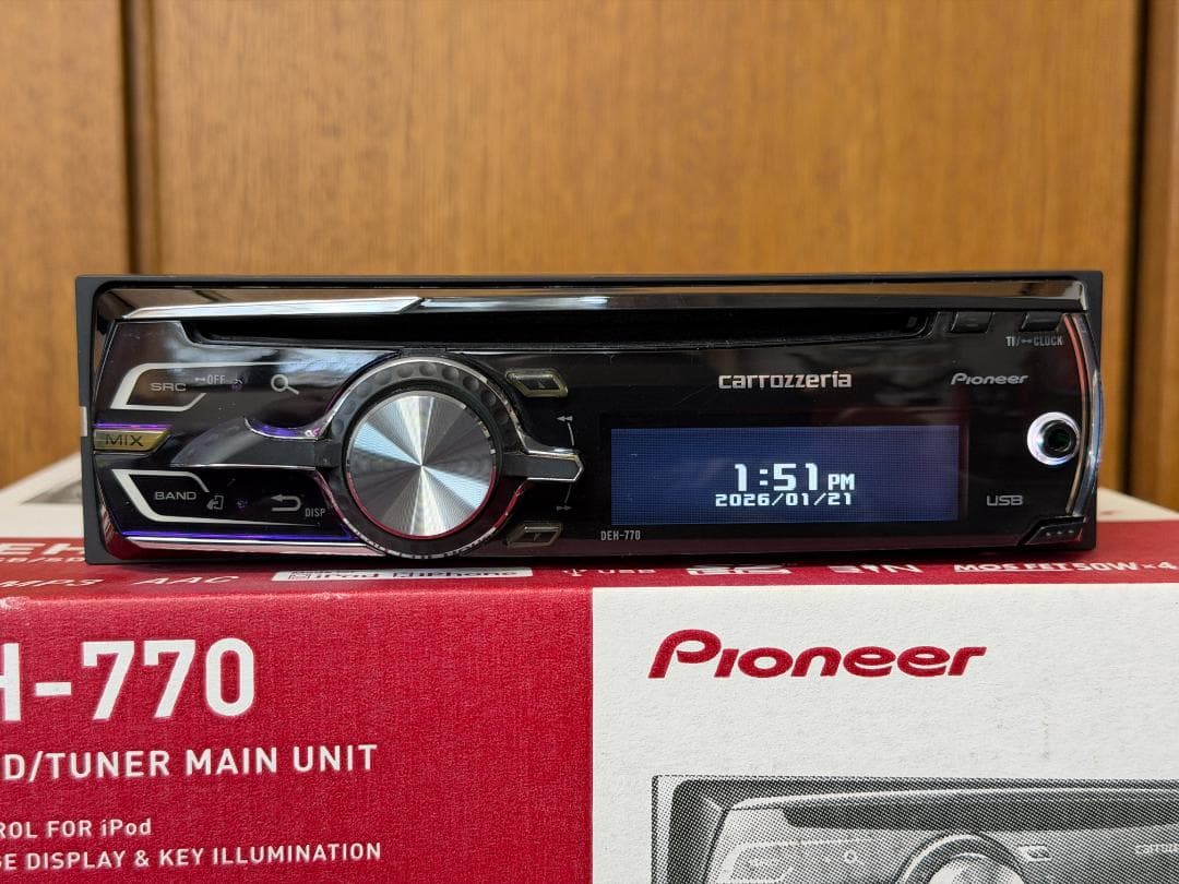 カロッツェリア カーAV/AVメインユニット DEH-770