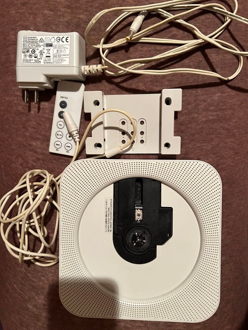 【中古】無印良品　壁掛式CDプレイヤー　CPD-4