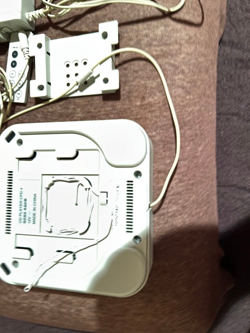 【中古】無印良品　壁掛式CDプレイヤー　CPD-4