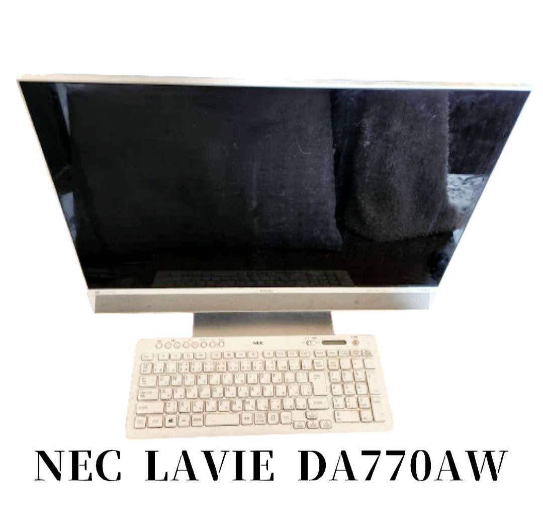 NEC LAVIE PC-DA770AW ホワイト デスクトップパソコン