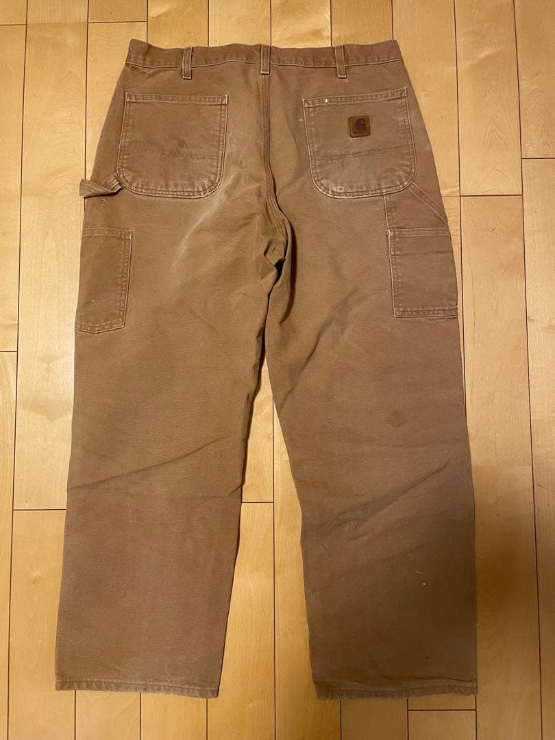 ペンキCarhartt ペインターパンツ 36 x 30 ブラウン