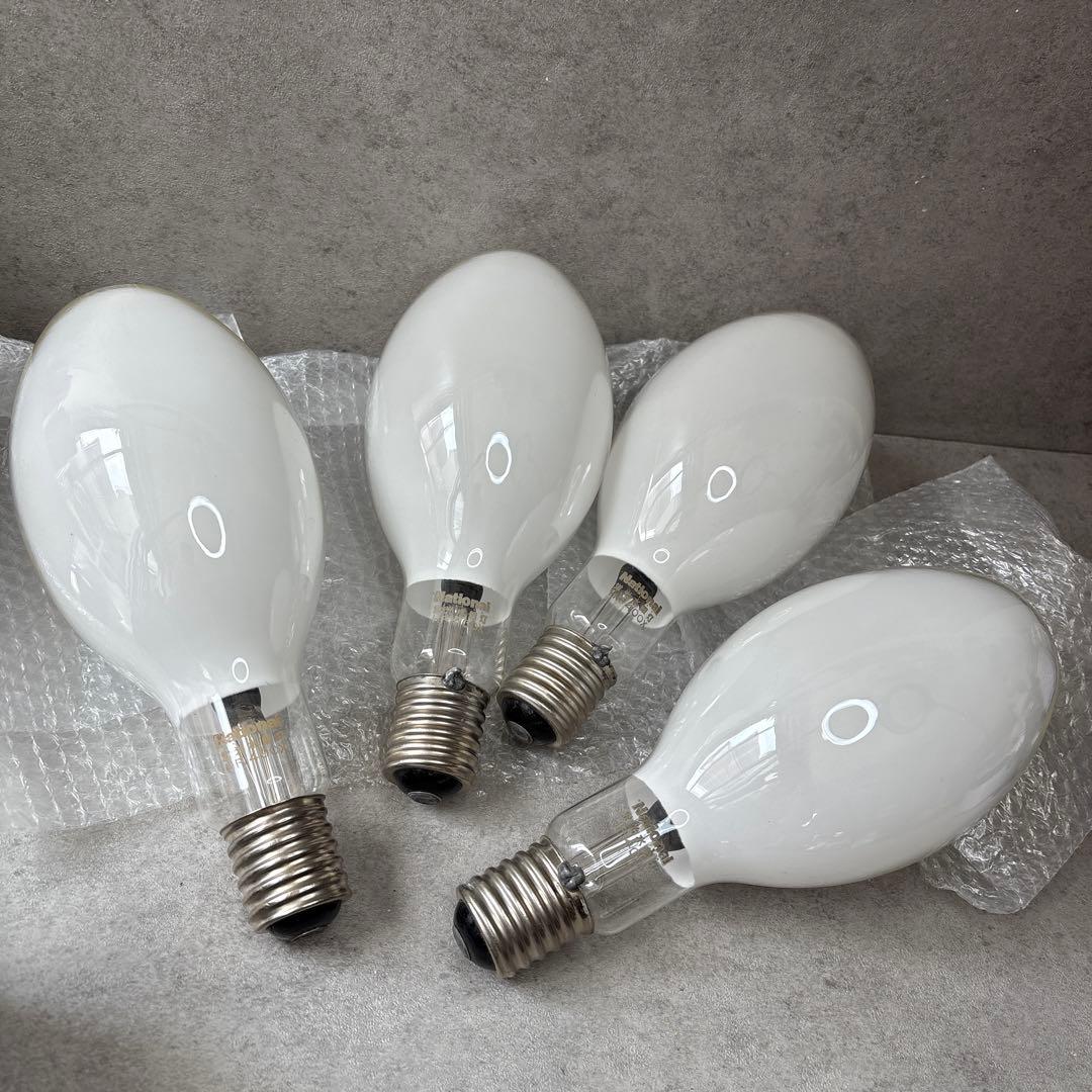 ナショナル　national HF400X 水銀灯ランプ 4個セット　点灯確認済