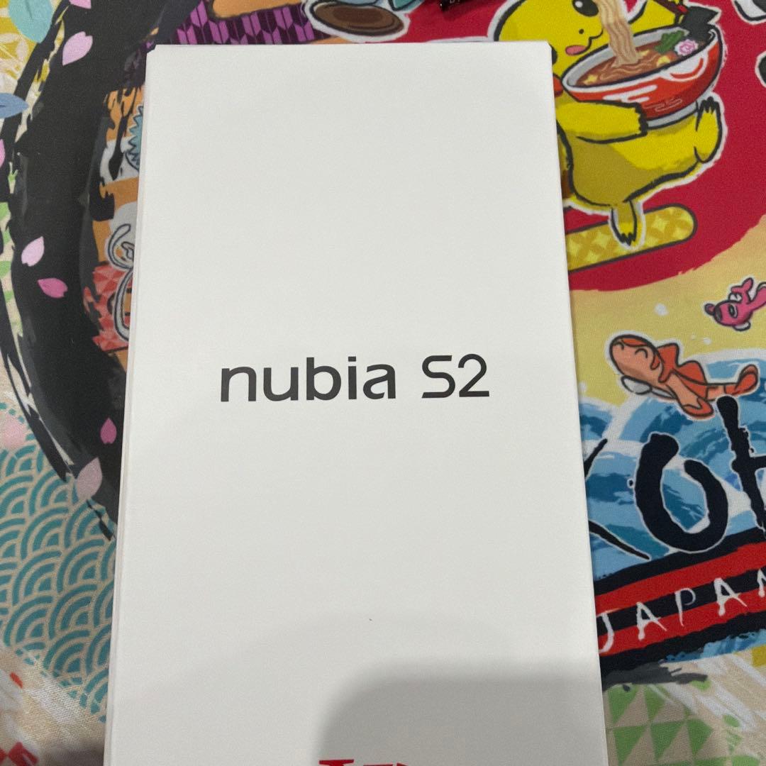 nubia s2 a504zt ブラック　6gb 128gb 未使用