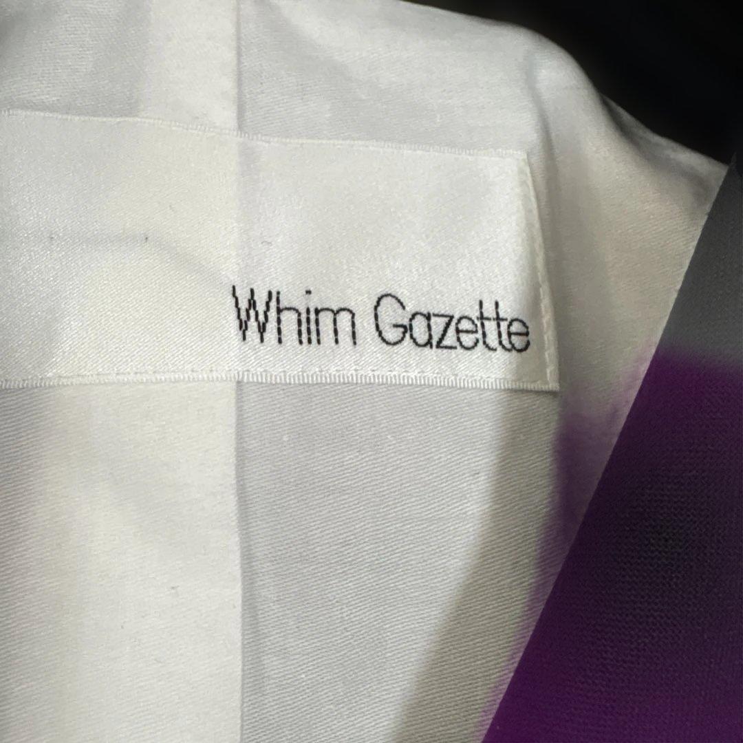 美品　ウィムガゼット　テーラードジャケット　紺色　銀ボタン　紺ブレ　フリーサイズ