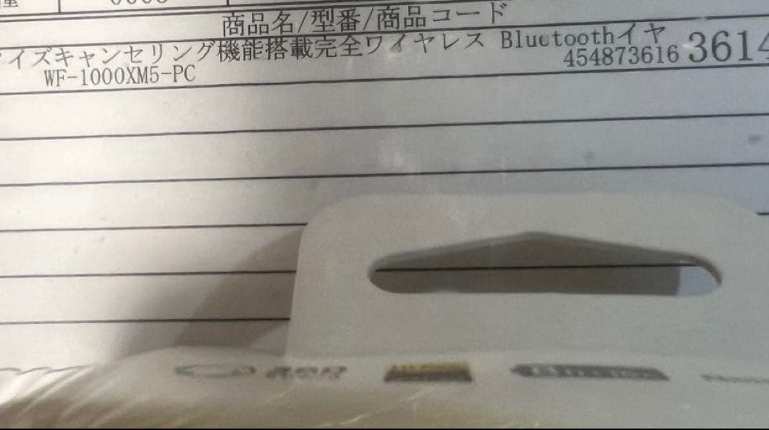 SONY ワイヤレスイヤホン WF-1000XM5 スモーキーピンク