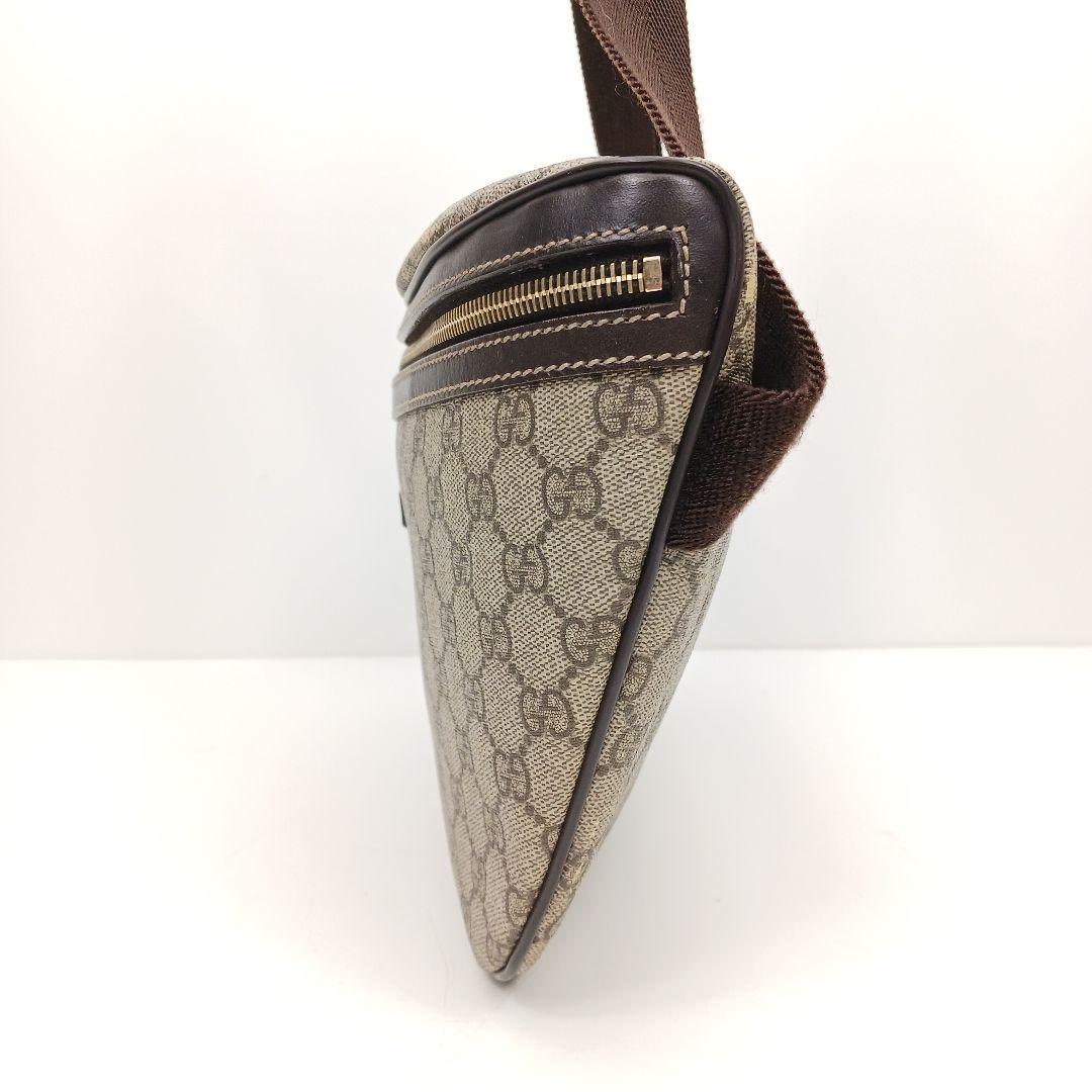 ✨ジャンク特価✨グッチ GGスプリーム ボディーバック ウエストバック