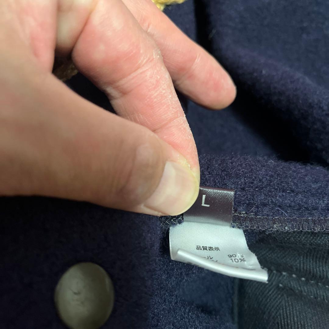 ウエアハウス別注　Gloverall ネイビー ダッフルコート