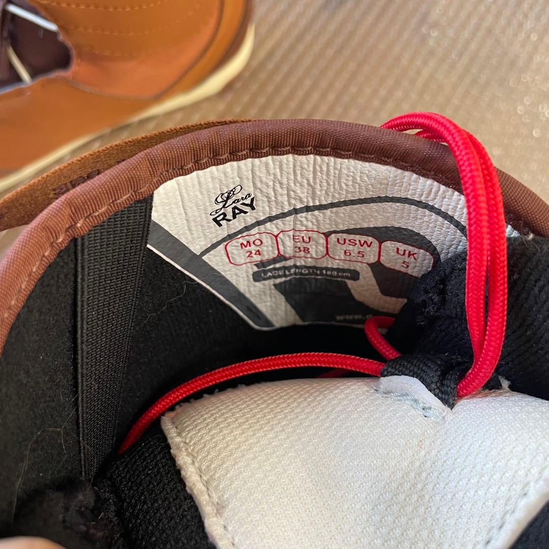 美品　DEELUXE ディーラックス レディース　スノーボードブーツ 24cm