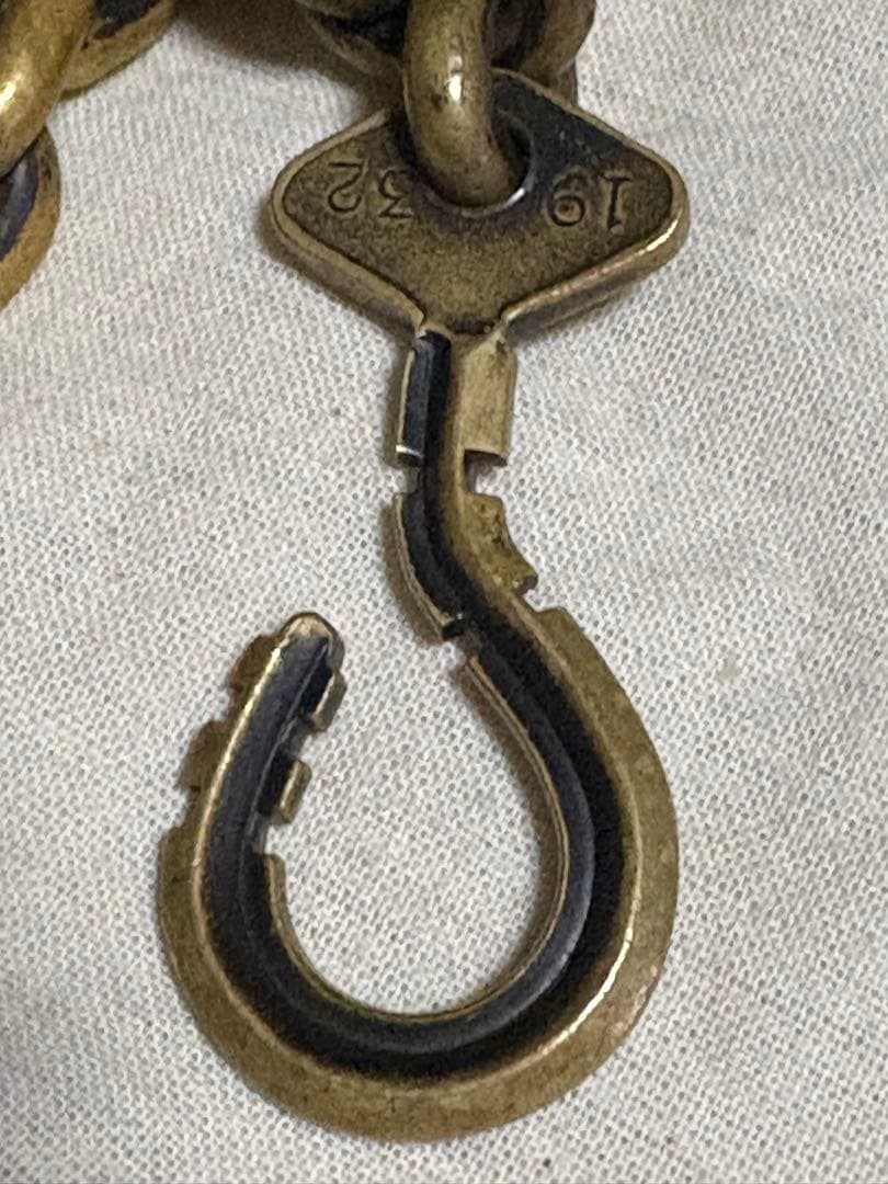 じ*ー様 WEIRDO ウィアード パドロック ウォレットチェーン ブラス 真鍮