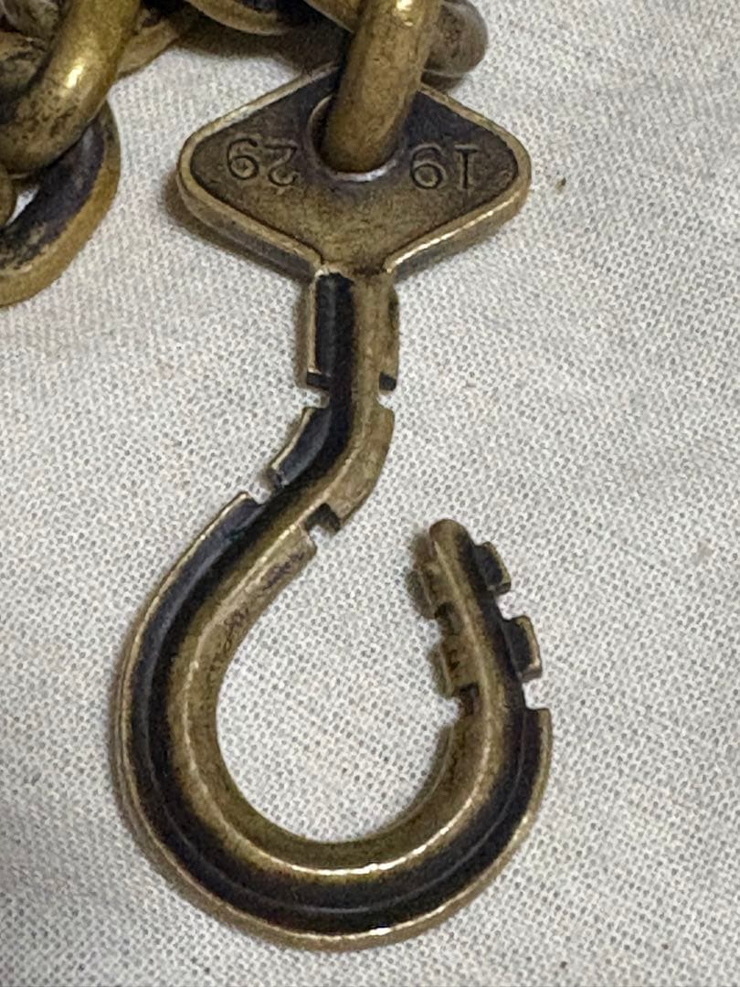 じ*ー様 WEIRDO ウィアード パドロック ウォレットチェーン ブラス 真鍮