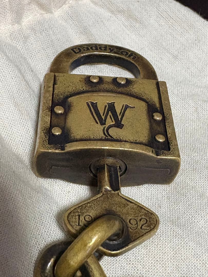 じ*ー様 WEIRDO ウィアード パドロック ウォレットチェーン ブラス 真鍮