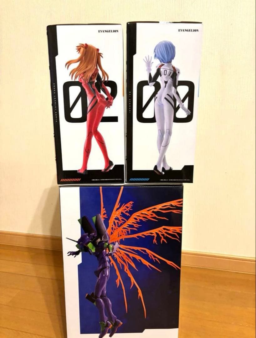 エヴァンゲリオン 一番くじ フィギュア ラストワン、Ｃ賞、D賞セット おまけ付き