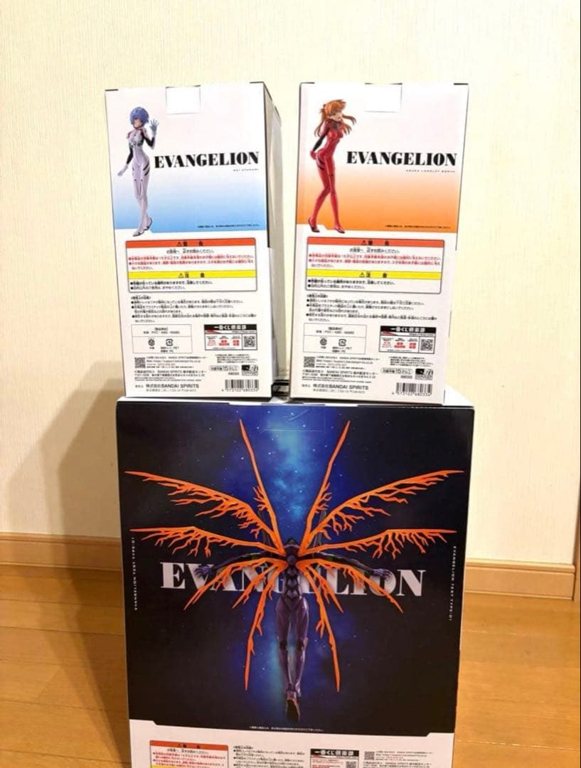 エヴァンゲリオン 一番くじ フィギュア ラストワン、Ｃ賞、D賞セット おまけ付き