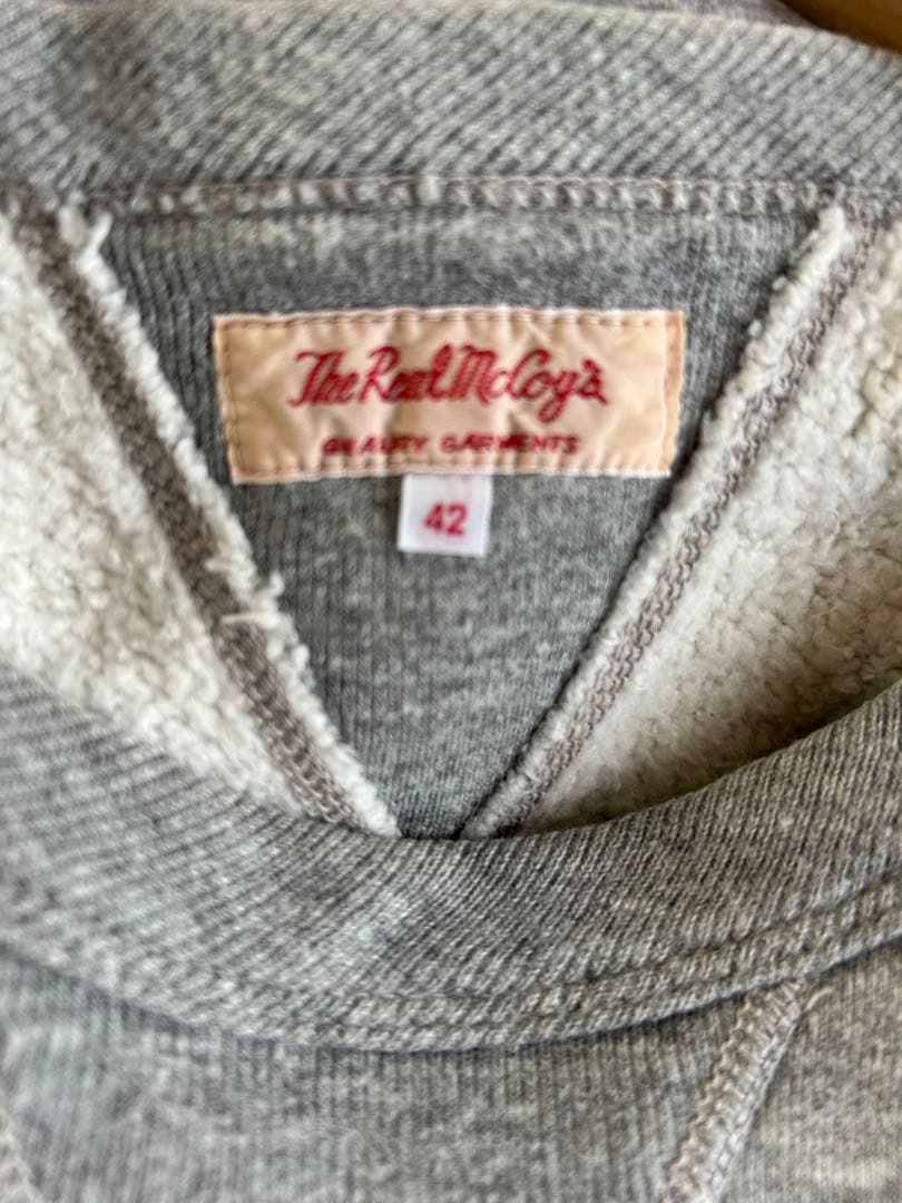 The REAL McCOY'Sのスウェット　サイズ42