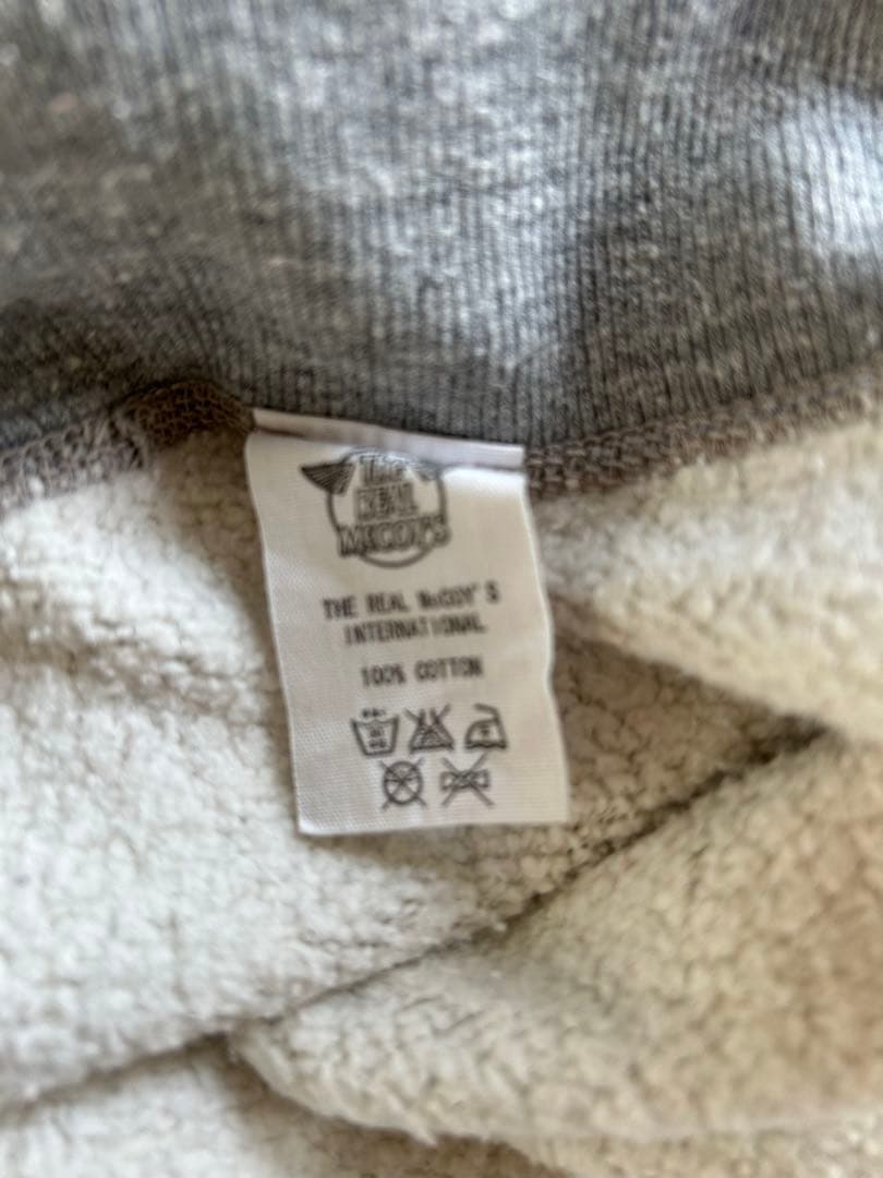 The REAL McCOY'Sのスウェット　サイズ42
