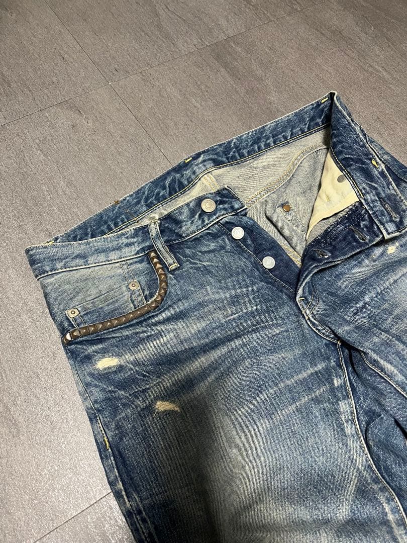 ヒステリックグラマー　加工　デニム　32