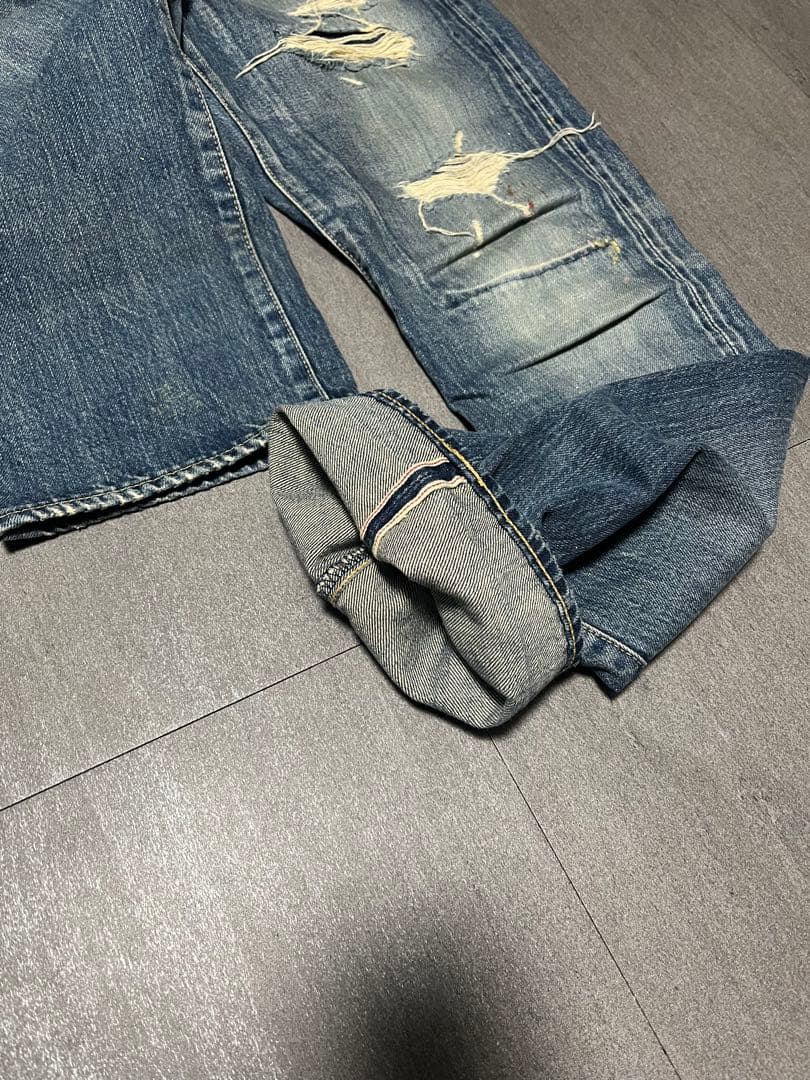 ヒステリックグラマー　加工　デニム　32