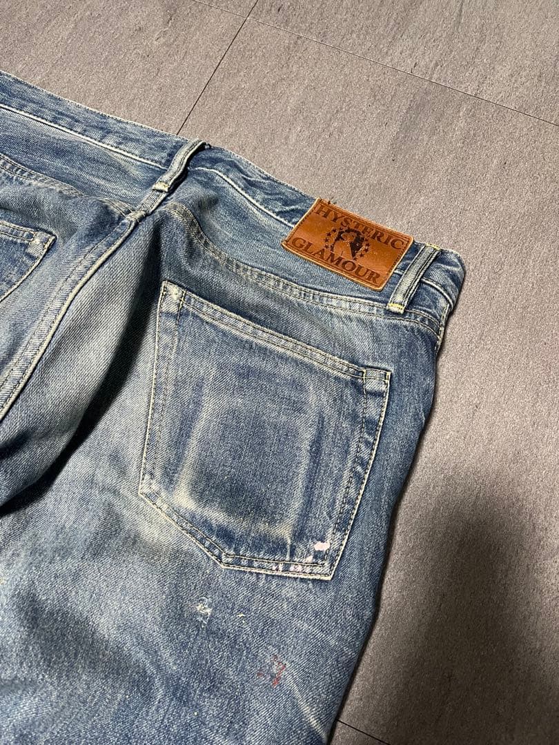 ヒステリックグラマー　加工　デニム　32