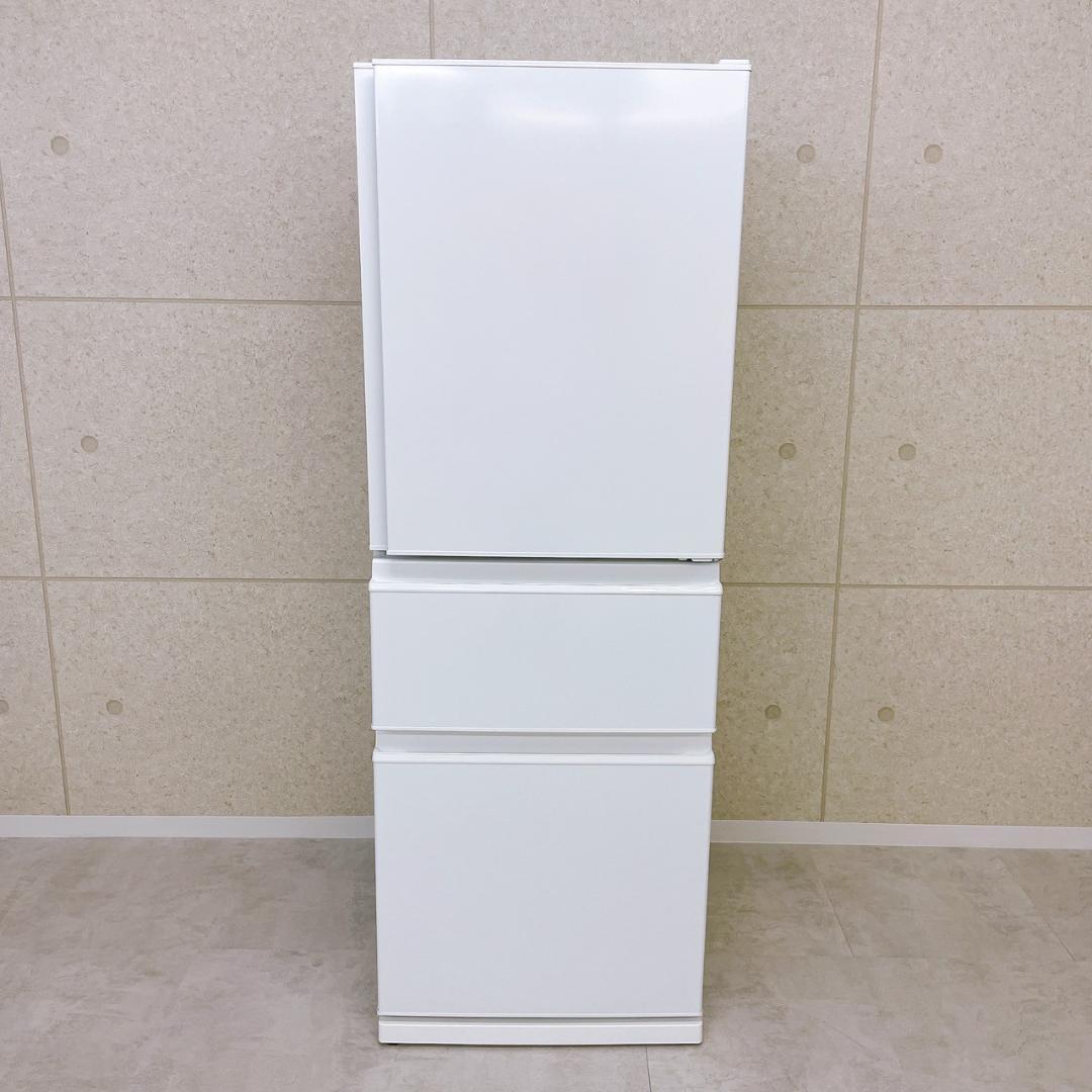 2024年製 三菱 冷蔵庫 3ドア MR-C33K-W 330L 右開き