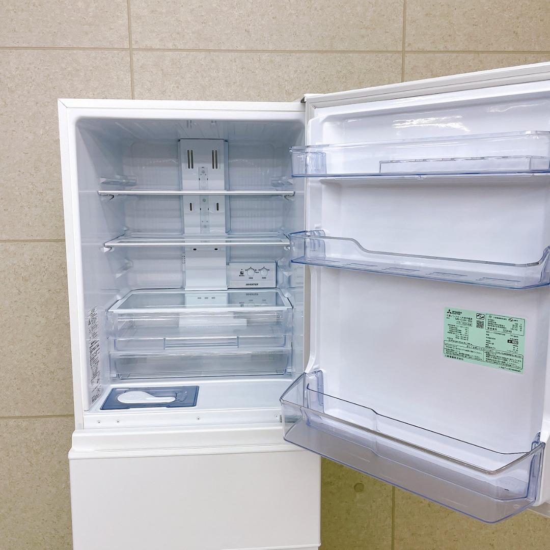 2024年製 三菱 冷蔵庫 3ドア MR-C33K-W 330L 右開き