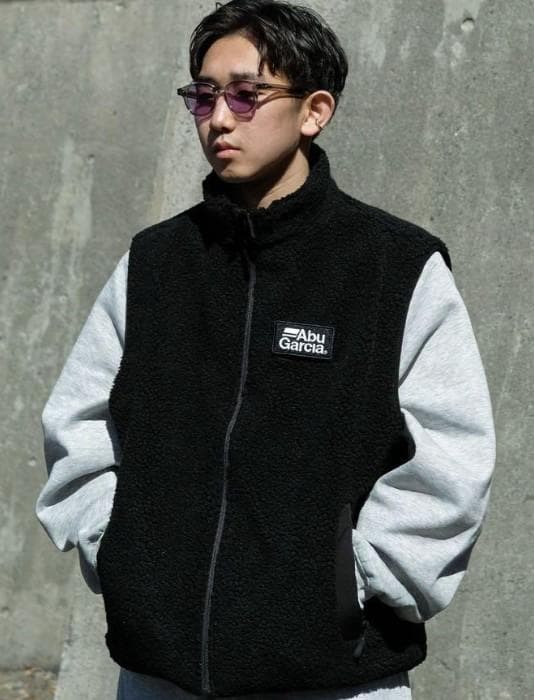 トップス Abu Garcia 3Layer Reversible Fleece Vest