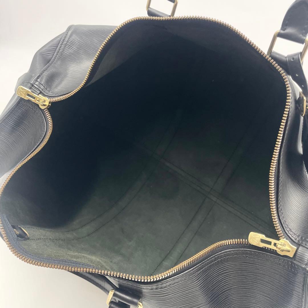 【美品】ルイヴィトン キーポル 50ボストンバッグ エピ ブラック M42962