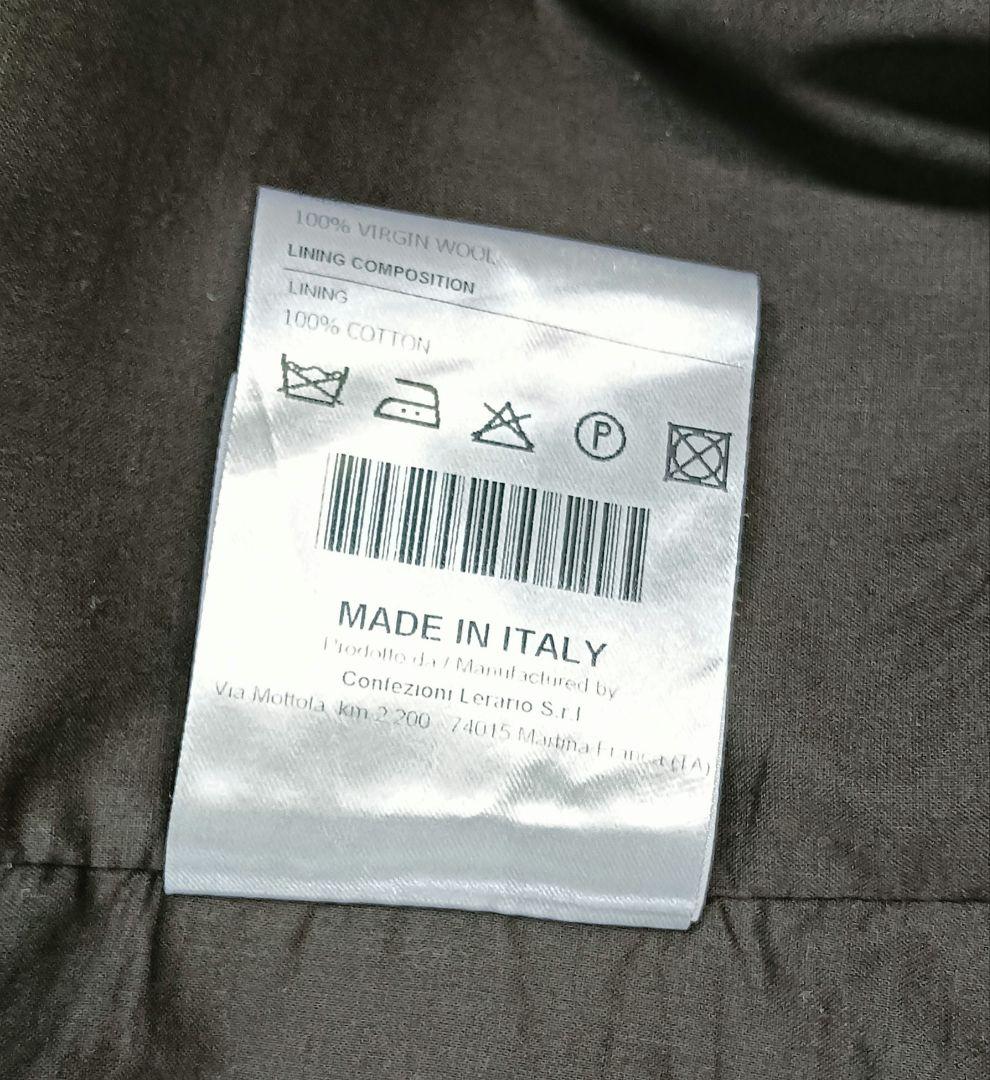 TAGLIATORE ヘリンボーンベスト茶サイズ50