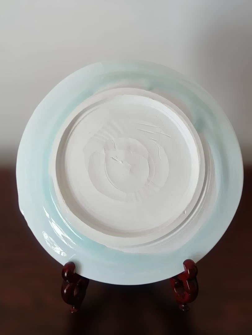 加藤委　青白磁皿