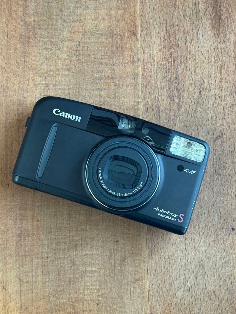 【完動品】Canon AutoboyS Black キヤノンオートボーイS 黒