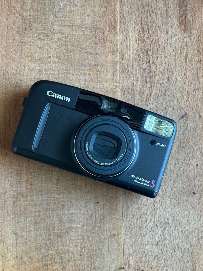 【完動品】Canon AutoboyS Black キヤノンオートボーイS 黒